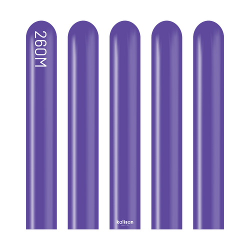 260M Standard Violet Kalisan Plain Latex #10223231 - Pack of 100 