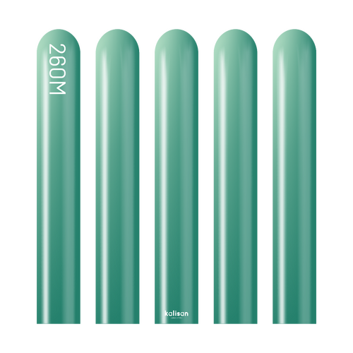 260M Mirror Green Kalisan Plain Latex #10250062 - Pack of 50