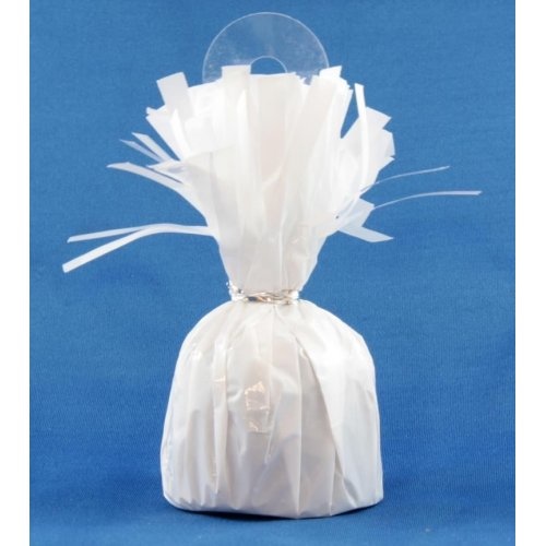 Balloon Weight Foil White #1049372 - Pack of 6 TEMPORARILY UNAVAILABLE