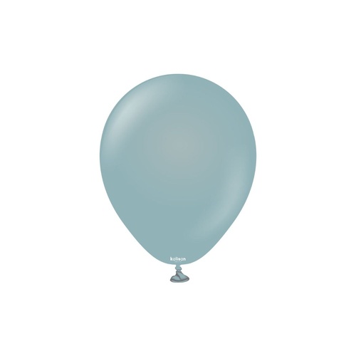 12cm Retro Storn Kalisan Plain Latex Balloons #10580051 - Pack of 100 