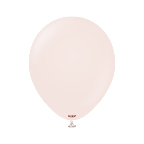 30cm Standard Pink Blush Kalisan Plain Latex Balloons #11223481 - Pack of 100