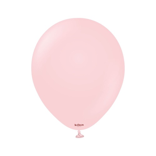 30cm Macaron Pink Kalisan Plain Latex Balloons #11230021 - Pack of 100 TEMPORARILY UNAVAILABLE