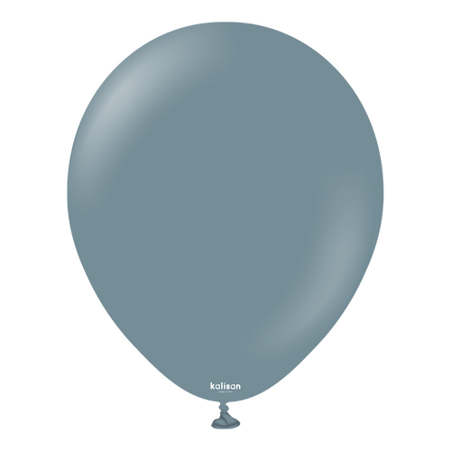 30cm Retro Denim Kalisan Plain Latex Balloons #11280191 - Pack of 100