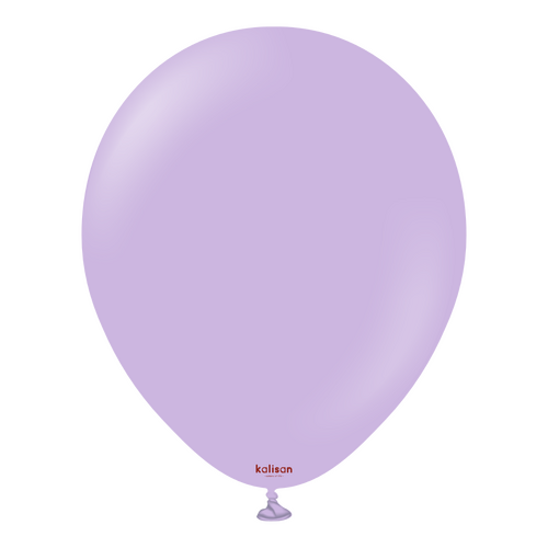 46cm Standard Lilac Kalisan Plain Latex Balloons #11823170 - Pack of 25