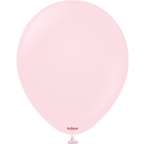 46cm Standard Light Pink Kalisan Plain Latex Balloons #11823250 - Pack of 25 