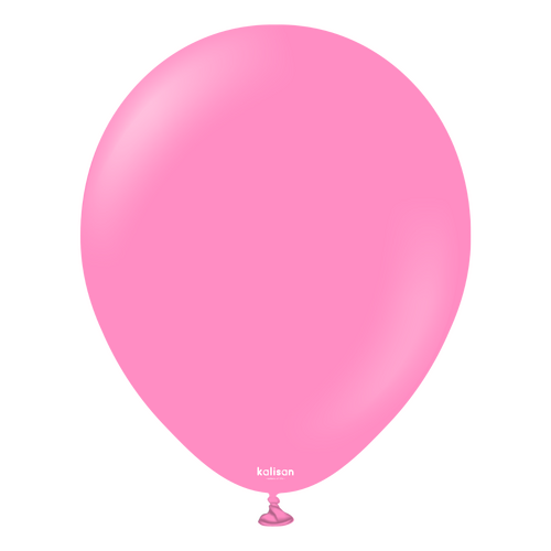46cm Standard Queen Pink Kalisan Plain Latex Balloons #11823540 - Pack of 25