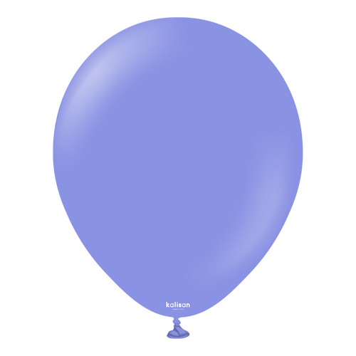 46cm Standard Periwinkle Kalisan Plain Latex Balloons # 11823550 - Pack of 25