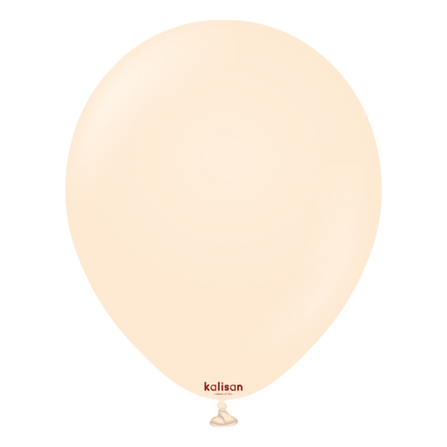 46cm Macaron Salmon Kalisan Plain Latex Balloons #11830060 - Pack of 25
