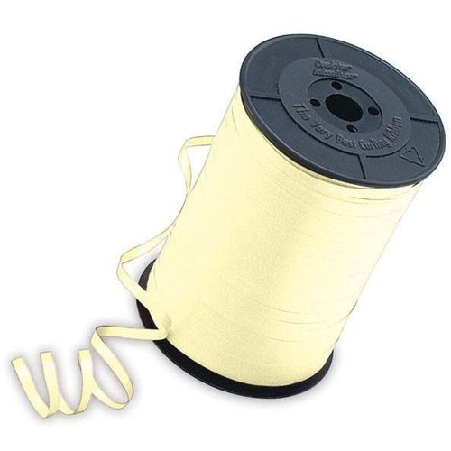 Balloon Ribbon 3/16 455m Standard Ivory #1241141 - Each