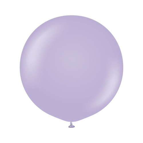 60cm Standard Lilac Kalisan Plain Latex Balloons #12423176 - Pack of 2