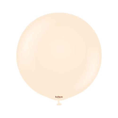 60cm Macaron Salmon Kalisan Plain Latex Balloons #12430066 - Pack of 2