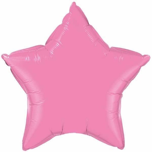50cm Star Rose Plain Foil #12620 - Each (Unpkgd.) 
