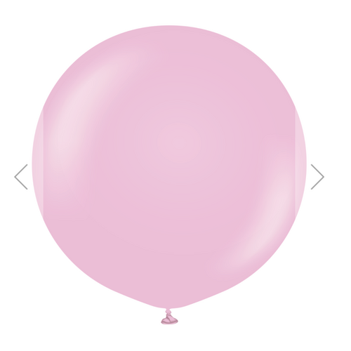 90cm Standard Candy Pink Kalisan Plain Latex Balloons # 13623376 - Pack of 2 