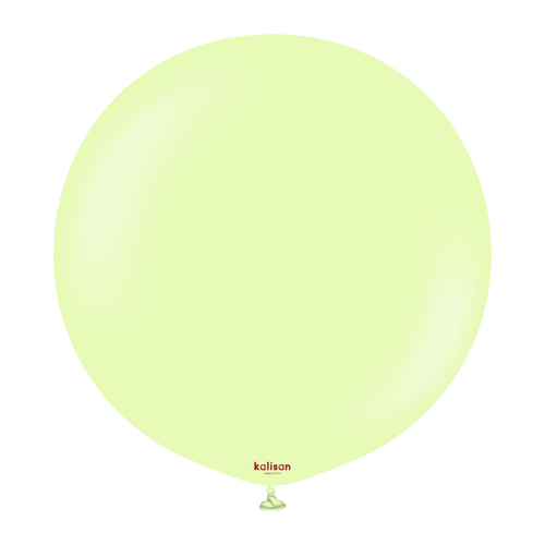 90cm Macaron Pistachio Kalisan Plain Latex Balloons #13630136 - Pack of 2