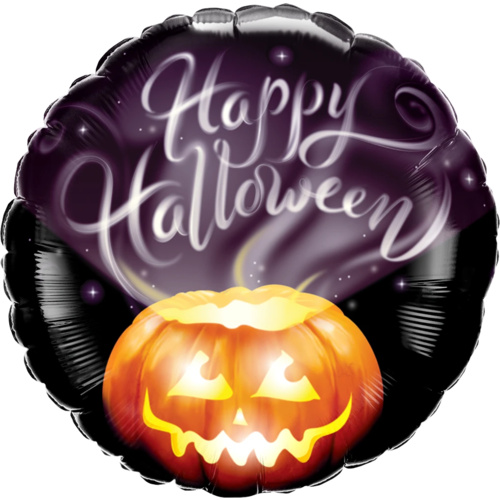 45cm Halloween Wispy Smoke Foil Balloon #15005 - Each (Pkgd.)