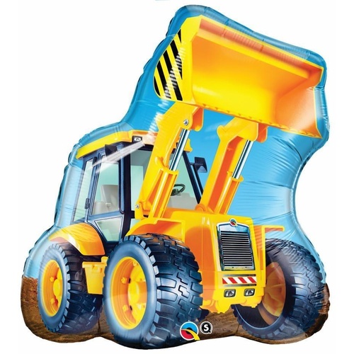 80cm Shape Foil Construction Loader SW #16463 - Each (pkgd.)