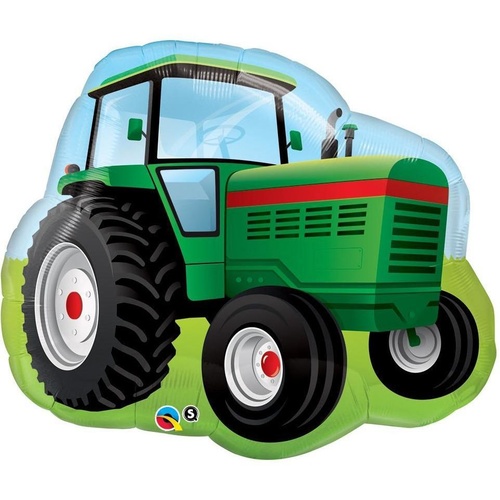85cm Shape Foil Farm Tractor SW #16468 - Each (pkgd.) 