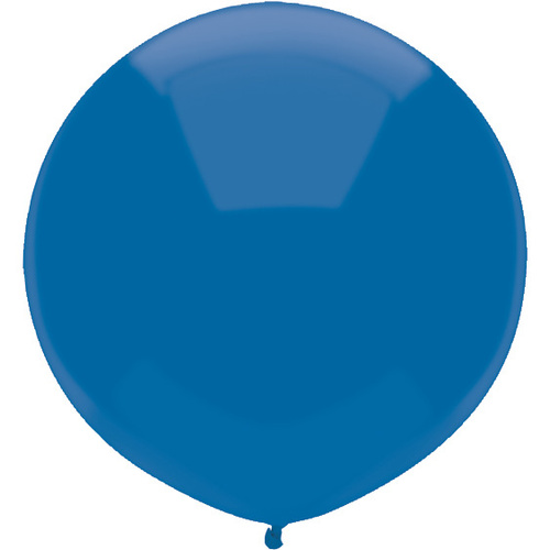 43cm Round Midnight Blue Outdoor Balloon#16603 - Pack of 50 