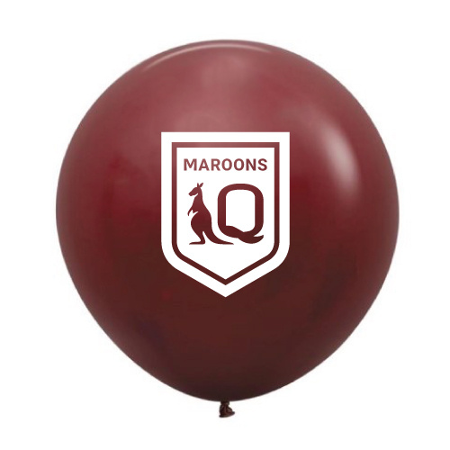 60cm State of Origin Printed QLD Balloons #203395 - Each Pkgd