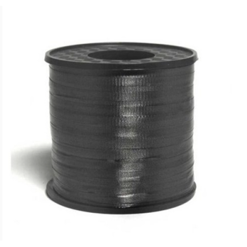 Standard Black Curling Ribbon Rolls - 5mm wide x 460m long #205119