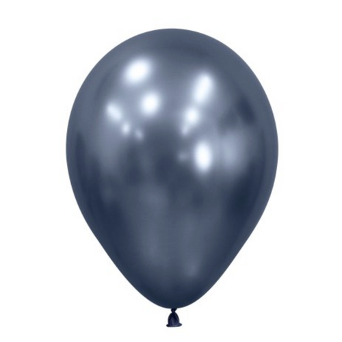 12cm Round Reflex Galaxy Blue Sempertex Plain Latex #206268 - Pack of 50