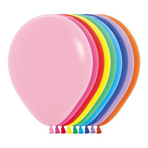 30cm Fashion Mixed (000) Sempertex Latex Balloons #206741 - Pack of 25