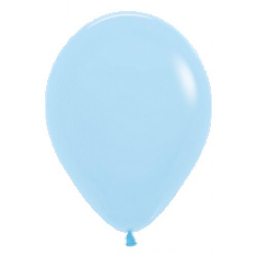 30cm Matte Pastel Blue (600) Sempertex Latex Balloons #206833 - Pack of 25