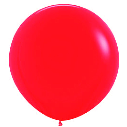 90cm Fashion Red (015) Sempertex Latex Balloons #222700 - Pack of 3 TEMPORARILY UNAVAILABLE