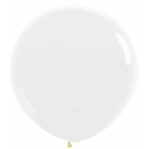 90cm Crystal Clear (390) Sempertex Latex Balloons #222740 - Pack of 3