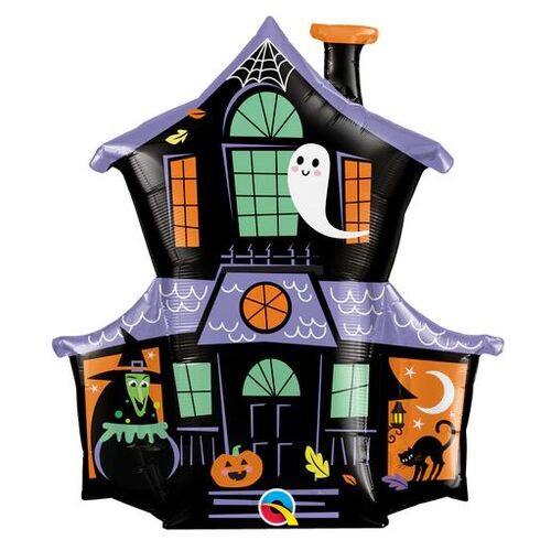 DISC 93cm Shape Foil Haunted House SW #23297 - Each (Pkgd.)