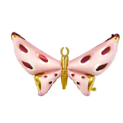 120cm Shape Butterfly pink Foil Balloon #25PD26122 - Each (Pkgd.) 