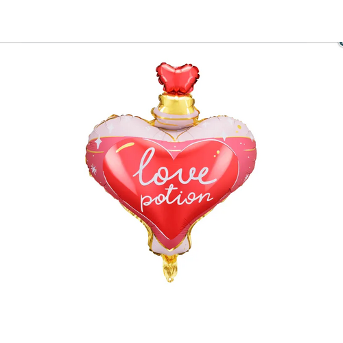 66cm Shape Love Potion Foil Balloon #25PD26175 - Each (Pkgd.)