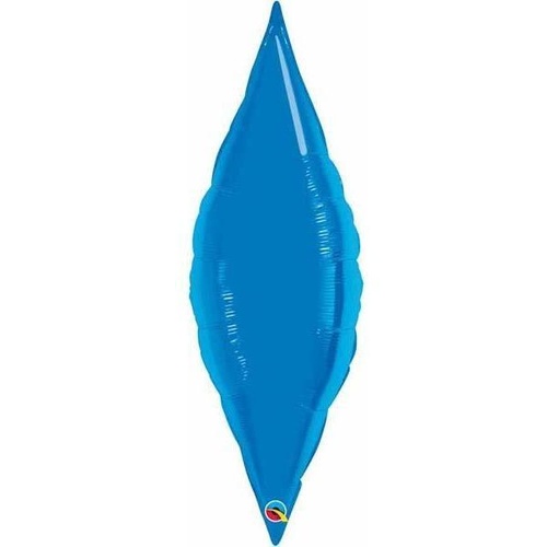 68cm Taper Sapphire Blue Plain Foil #26626 - Each (Unpkgd.) 