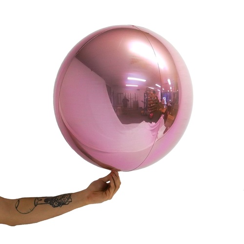 Loon Balls Metallic Light Pink 51cm Balloons #288326 - Each (Pkgd)