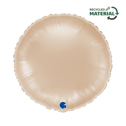 45cm Round Californian Gold Foil Balloon #3018127CLGP - Each (Pkgd.)