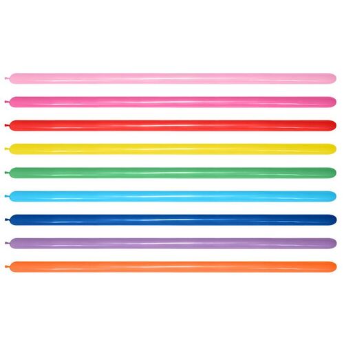 160s Fashion Assorted Sempertex Plain Latex #30206107 - Pack of 100 