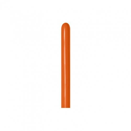 260s Fashion Sunset Orange Sempertex Plain Latex #30206116 - Pack of 50