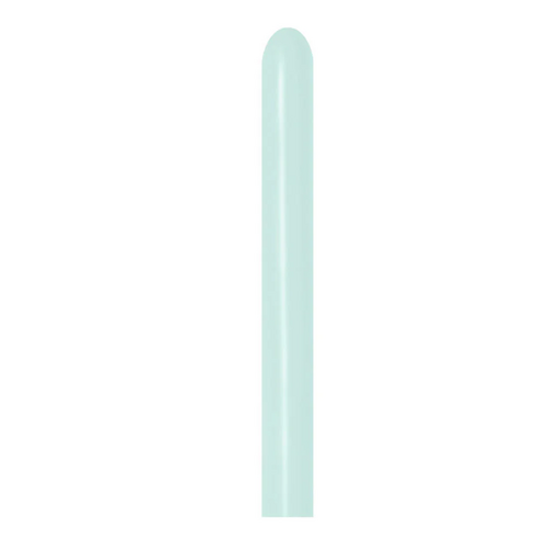 260s Matte Pastel Green Sempertex Plain Latex #30206165 - Pack of 50