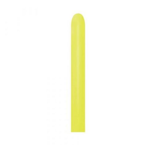 260s Neon Yellow Sempertex Plain Latex #30206181 - Pack of 50 