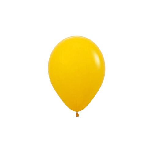 12cm Fashion Honey Yellow Sempertex Latex Balloons #30206329 - Pack of 100
