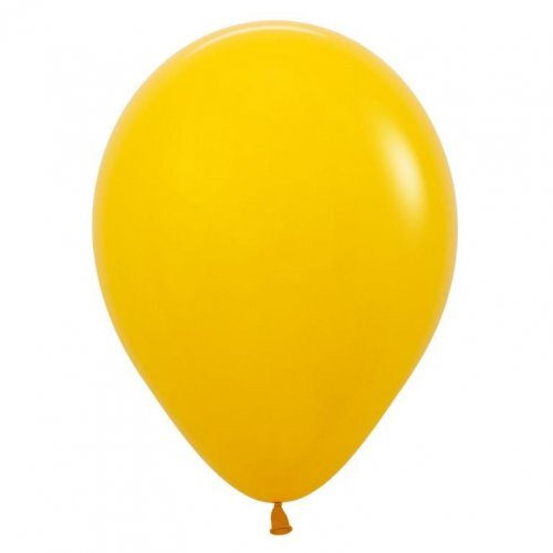 30cm Fashion Honey Yellow Sempertex Latex Balloons #30206449 - Pack of 100 