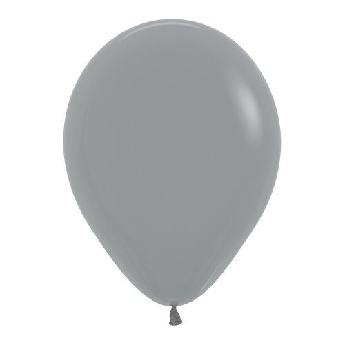 30cm Fashion Urban Grey Sempertex Latex Balloons #30206455 - Pack of 100