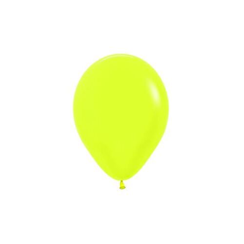 30cm Neon Yellow (220) Sempertex Latex Balloons #30206581 - Pack of 100 