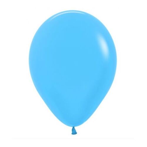 30cm Neon Blue (240) Sempertex Latex Balloons #30206583 - Pack of 100 