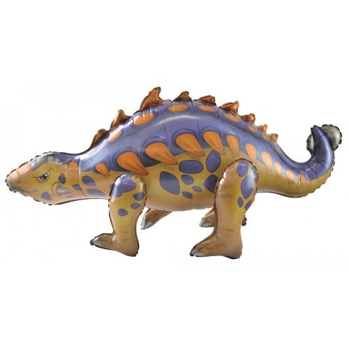 100cm Standing Airz Shape Ankylosaurus Foil Balloon #30211204 - Each (Pkgd.)