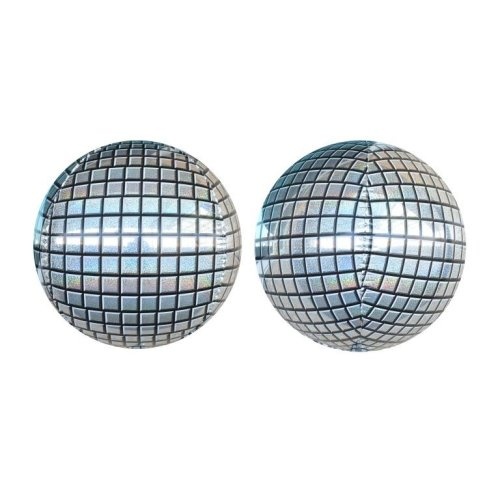 50cm Shape 4D Sphere Disco Ball Foil Balloon #30215211 - Each (Pkgd.) 