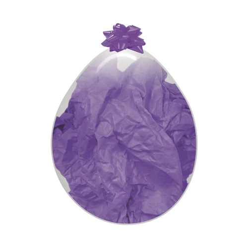 45cm Round Crystal Clear Stuffing Sempertex Plain Latex #30222499 - Pack of 25