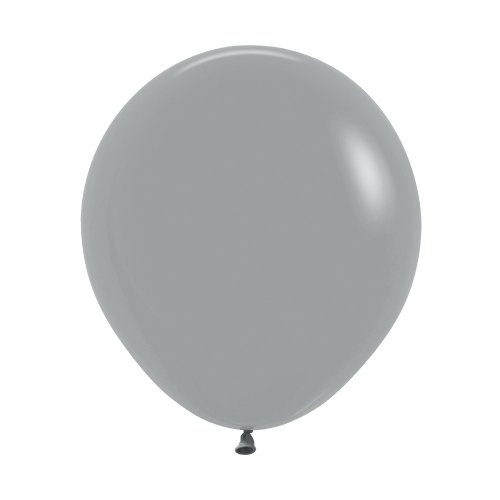 46cm Fashion Urban Grey Sempertex Latex Balloons #30222571 - Pack of 25
