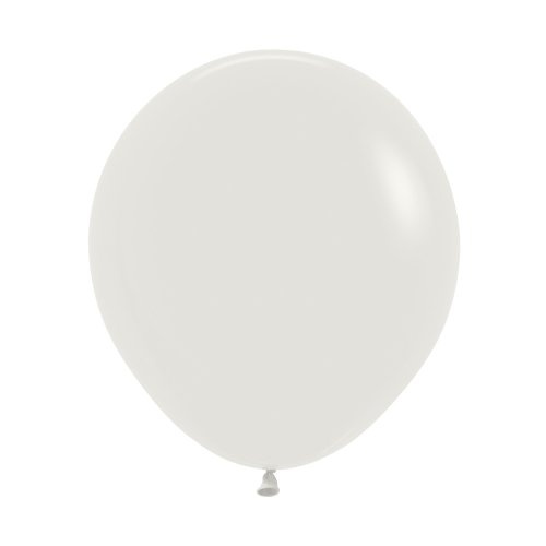 46cm Fashion Almond White  Sempertex Latex Balloons #30222573 - Pack of 25