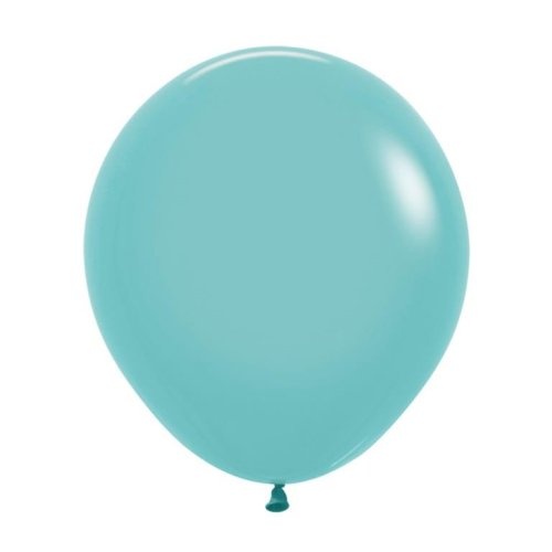 46cm Fashion Aquamarine Sempertex Latex Balloons #30222584 - Pack of 25